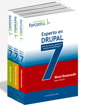 Libros Aprende Drupal con Forcontu